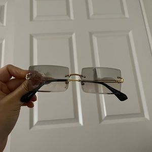 Gray Ombré Tint Sunglasses